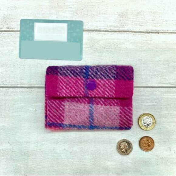 💜🩷Handmade Harris Tweed Accessories set🩷💜 - Picture 6 of 13